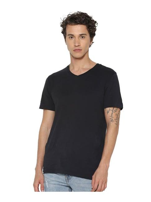 forever 21 black regular fit t-shirt