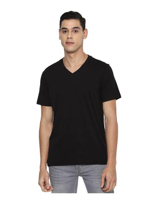 forever 21 black regular fit t-shirt