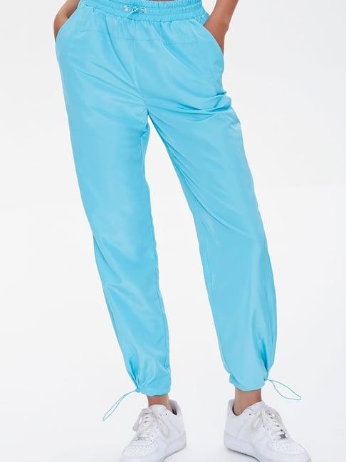 forever 21 blue regular fit joggers