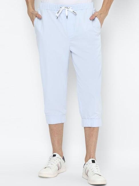 forever 21 blue regular fit joggers