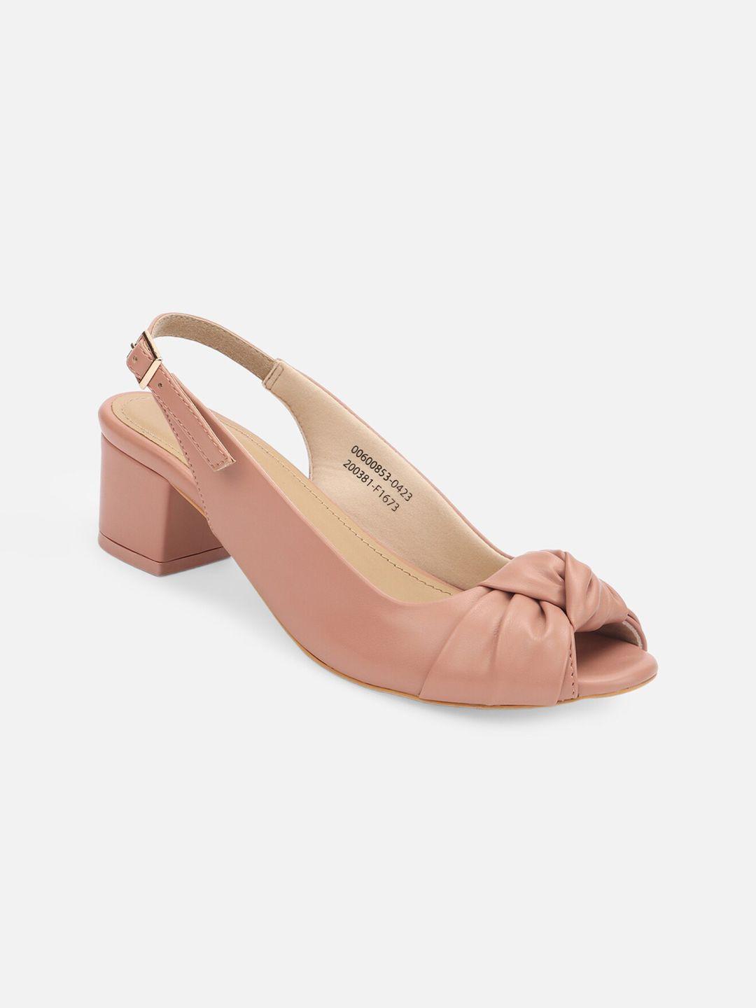 forever 21 bows block heeled peep toes