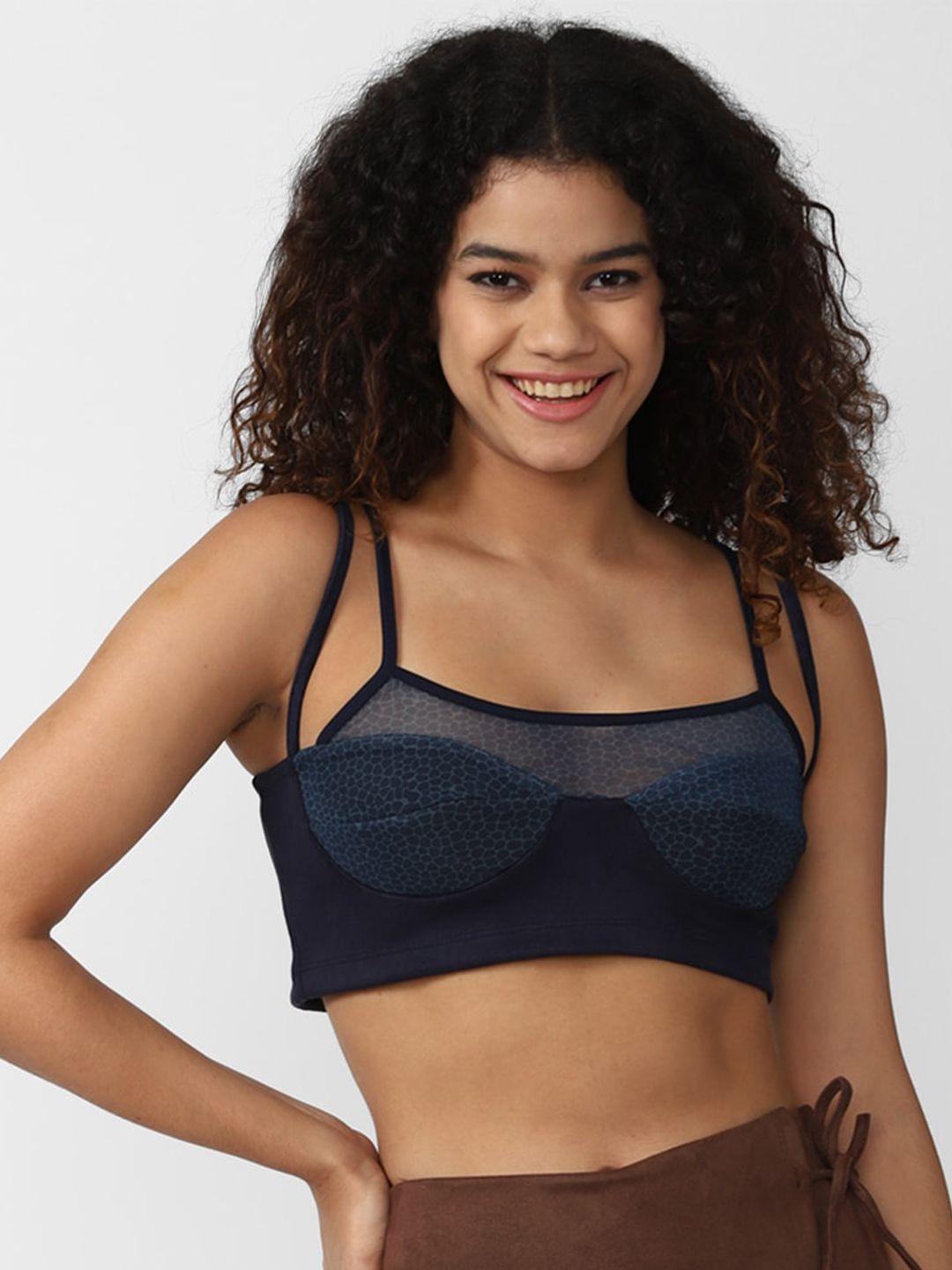 forever 21 bralette crop top