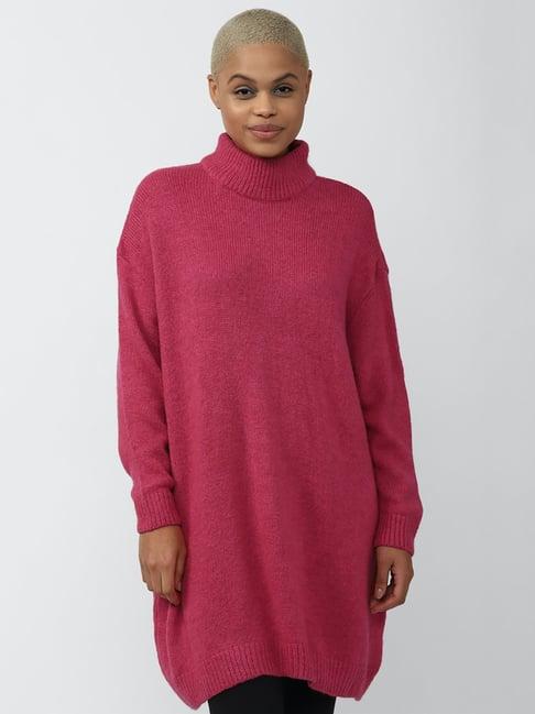 forever 21 fuchsia sweater