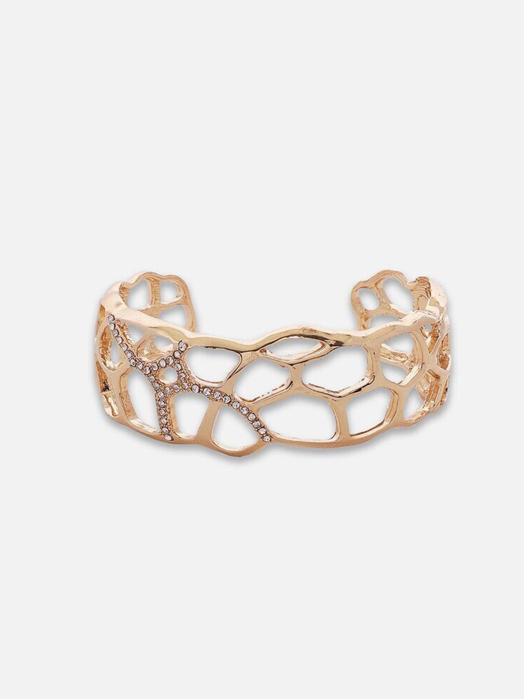 forever 21 gold-plated cuff bracelet