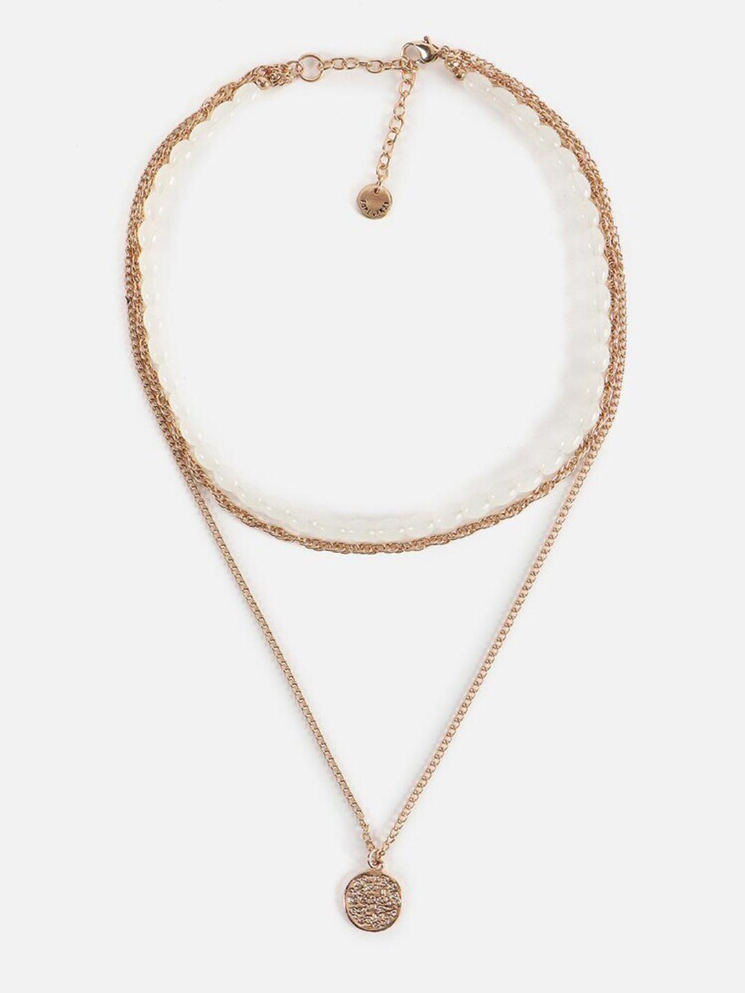 forever 21 gold-plated layered chain