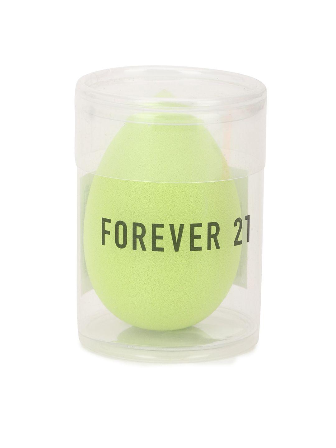 forever 21 green solid makeup sponge