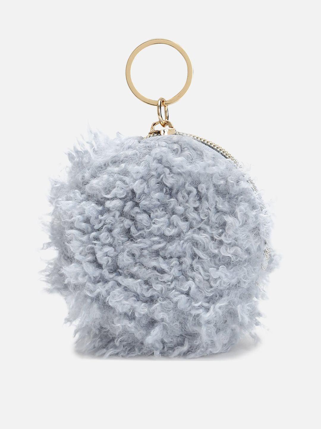 forever 21 grey fringed pouches and coin purse