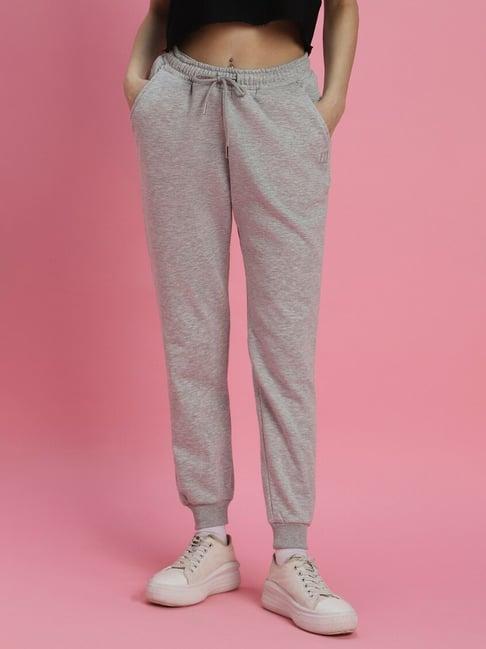 forever 21 grey textured pattern joggers