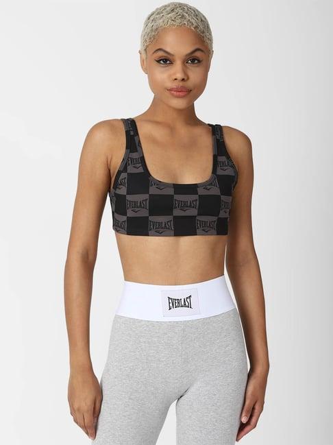 forever 21 grey under wired non padded sports bra