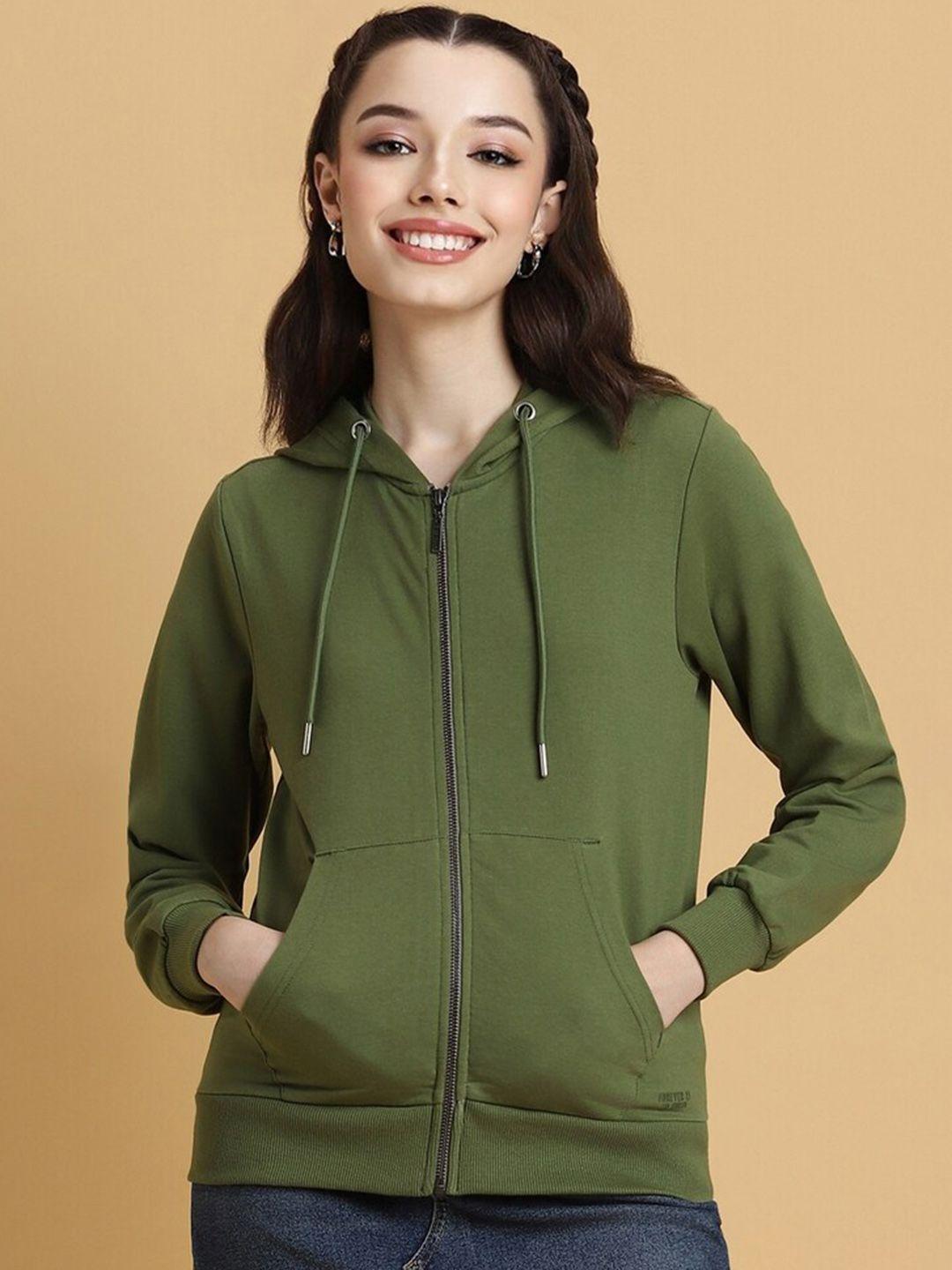 forever 21 hooded front open sweatshirt