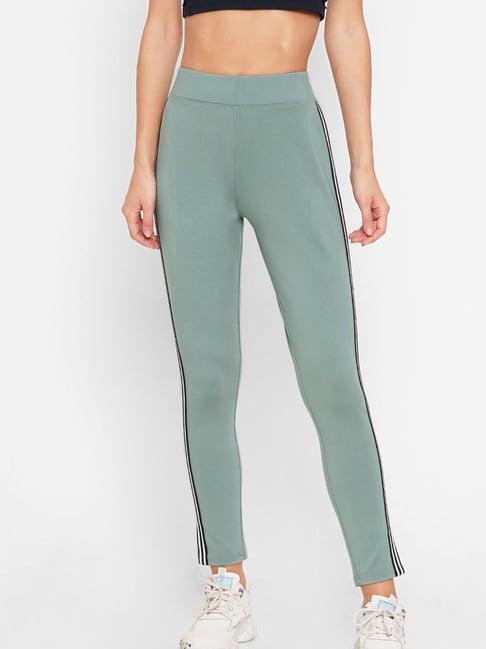 forever 21 light mint mid rise trackpants