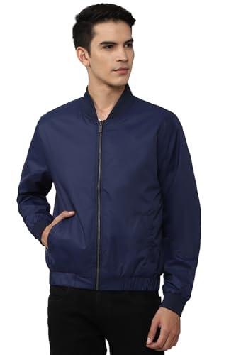 forever 21 men's a-line coat (597126_navy