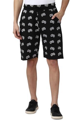 forever 21 men's bermuda shorts (59699302_black