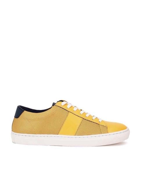 forever 21 men's yellow casual sneakers