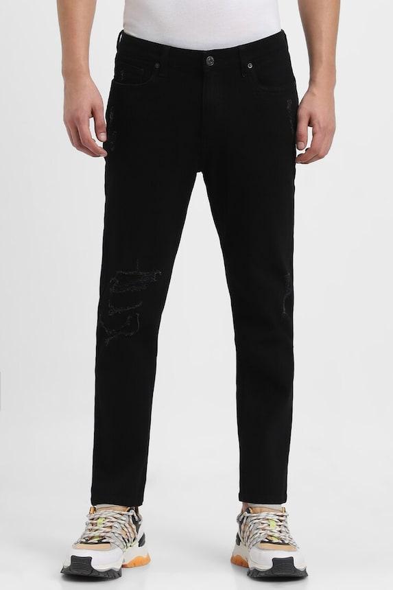 forever 21 men black slim fit jeans