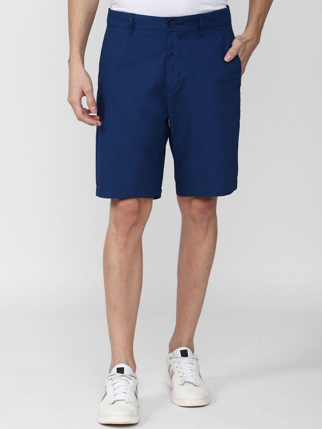 forever 21 men blue shorts