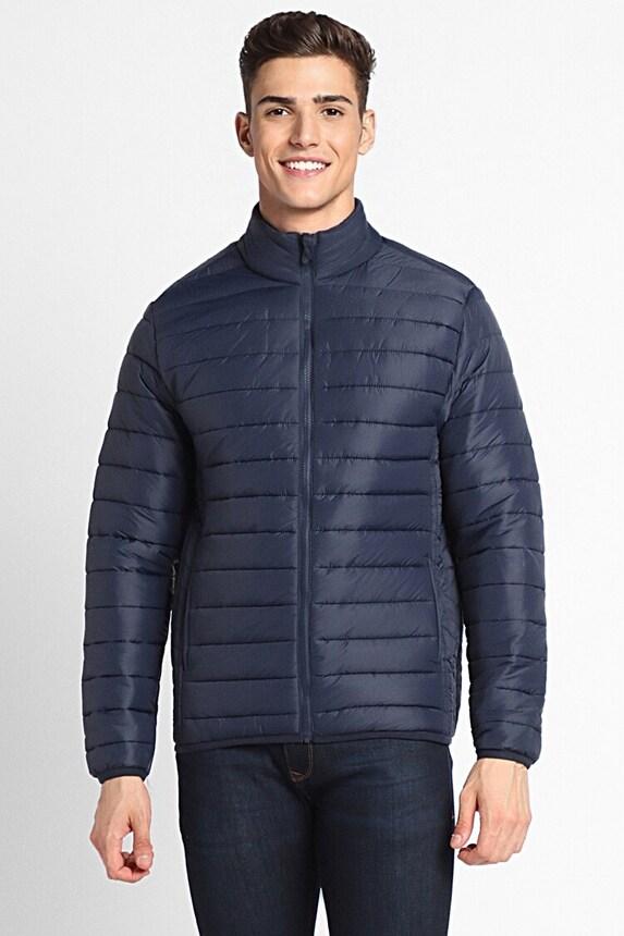 forever 21 men navy puffers