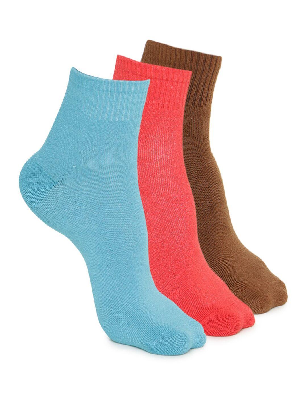 forever 21 men pack of 3 solid above ankle-length socks