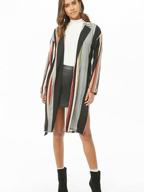 forever 21 multicolor striped jacket