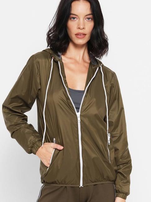 forever 21 olive regular fit jacket