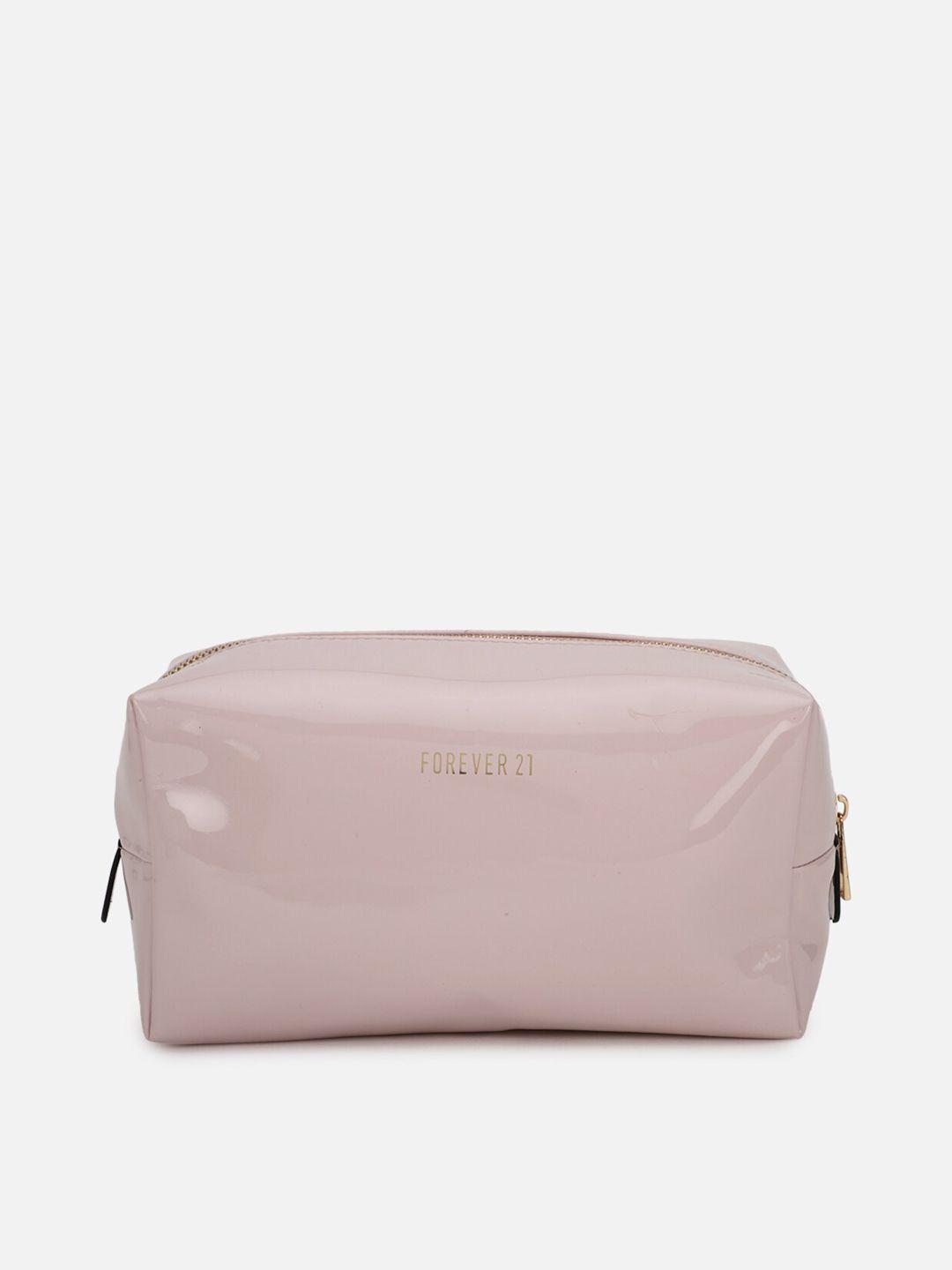 forever 21 peach-coloured structured sling bag