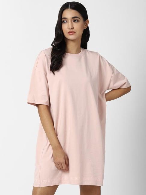 forever 21 pink regular fit dress