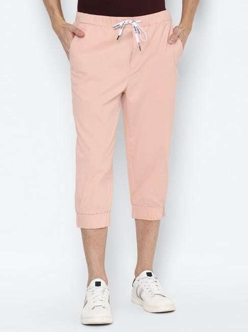 forever 21 pink regular fit joggers