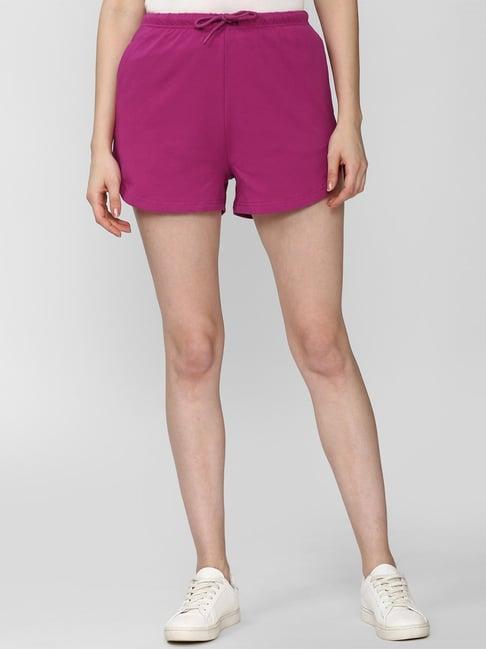 forever 21 pink regular fit shorts