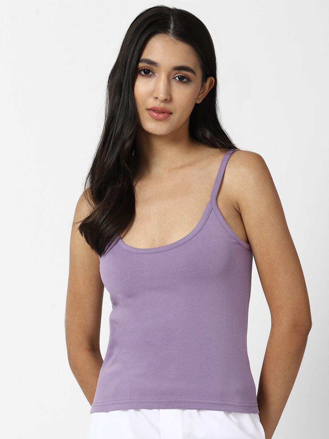 forever 21 purple tank top