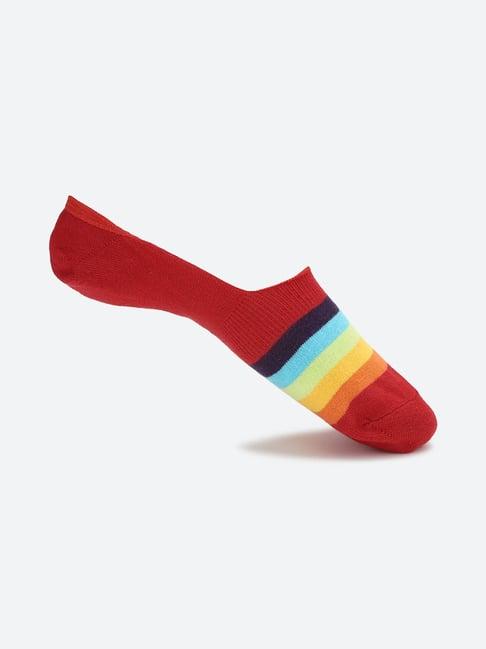 forever 21 red striped socks