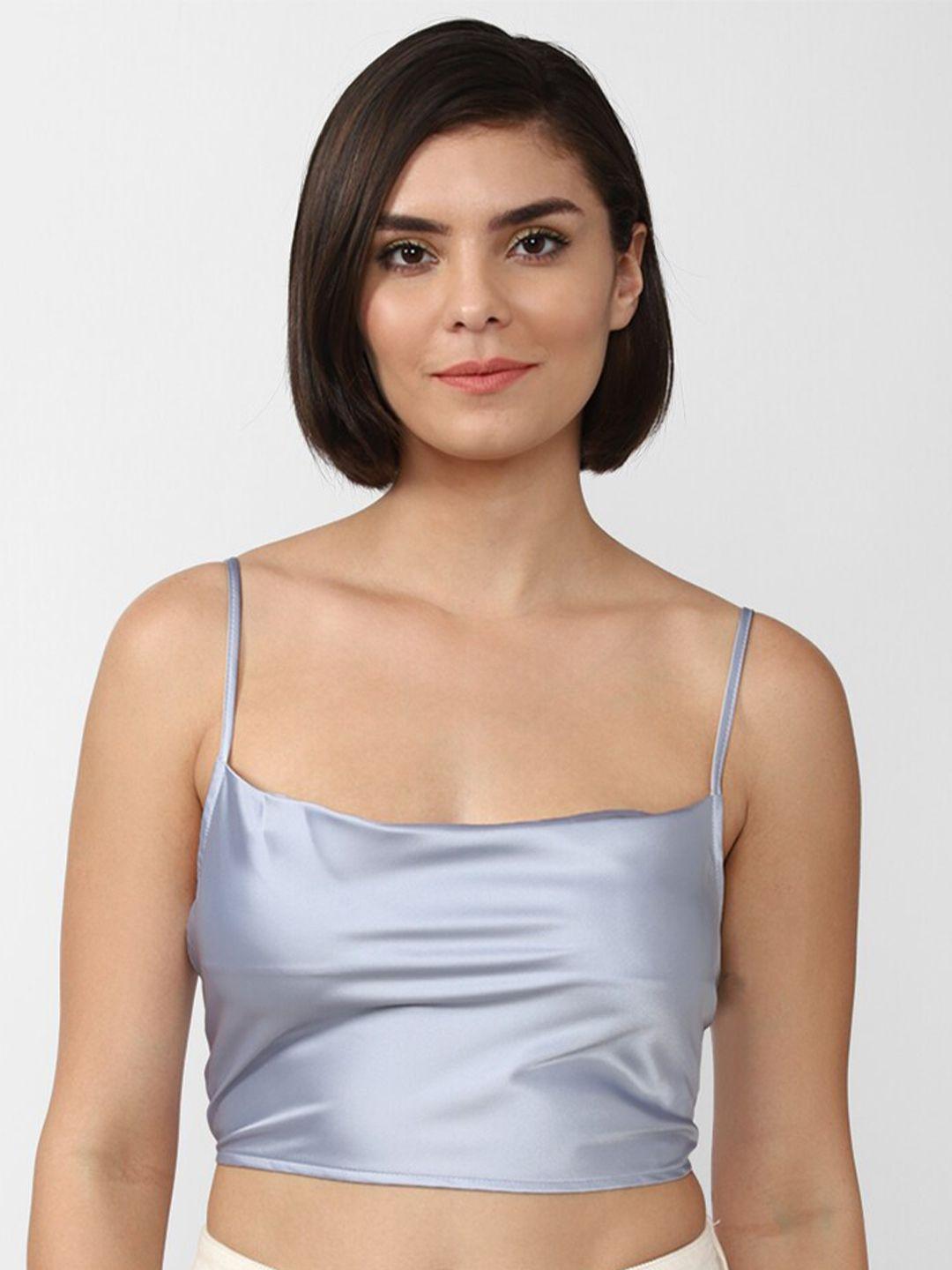 forever 21 shoulder straps crop top