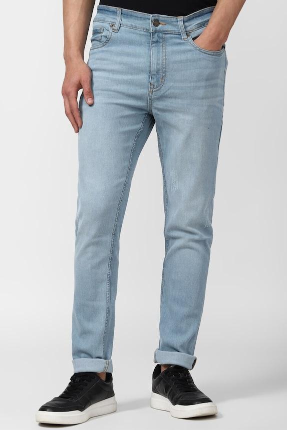 forever 21 solid ankle-length jeans