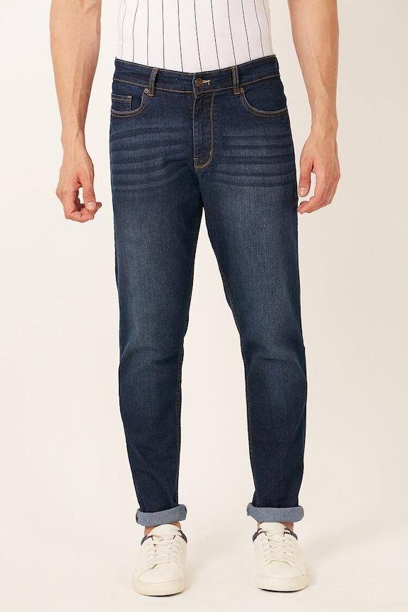 forever 21 solid ankle-length jeans