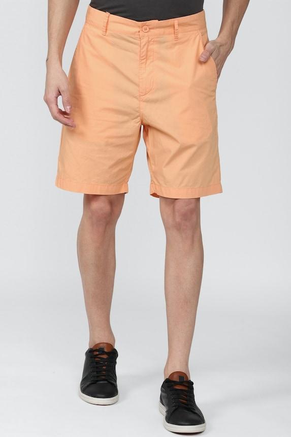 forever 21 solid woven shorts