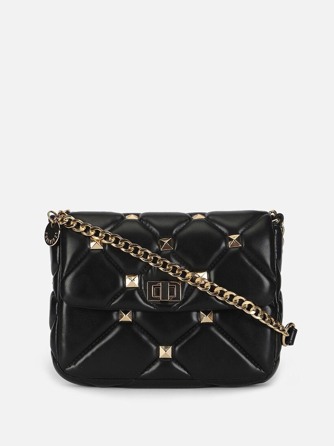 forever 21 textured structured sling bag with quilted