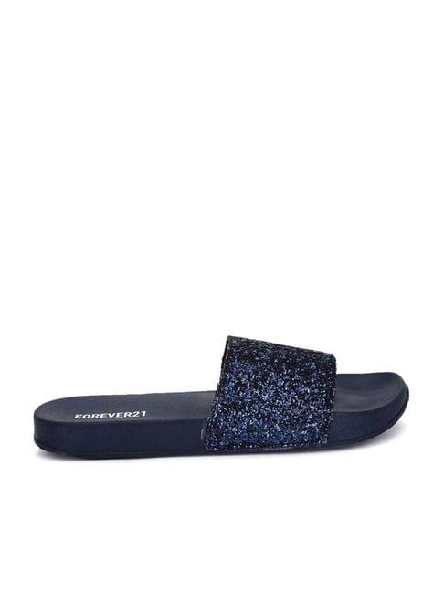 forever 21 women's blue casual sandals