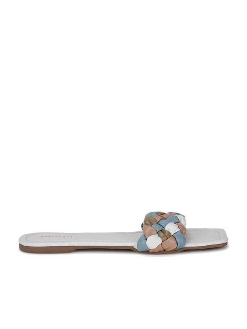 forever 21 women's multicoloured casual sandals
