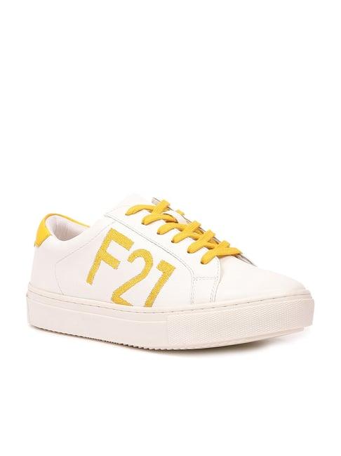forever 21 women's white casual sneakers