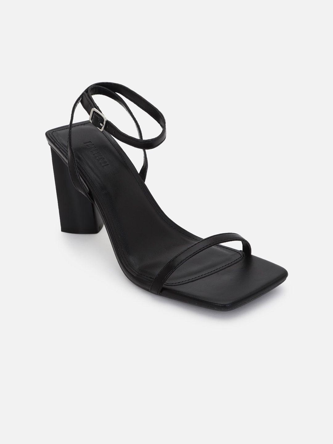 forever 21 women block heels