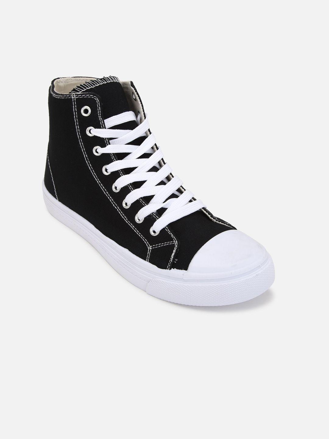 forever 21 women colourblocked high-top sneakers