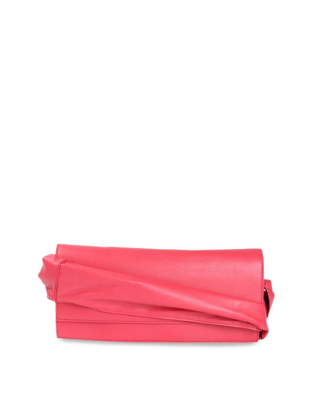 forever 21 women fuchsia pink solid envelope