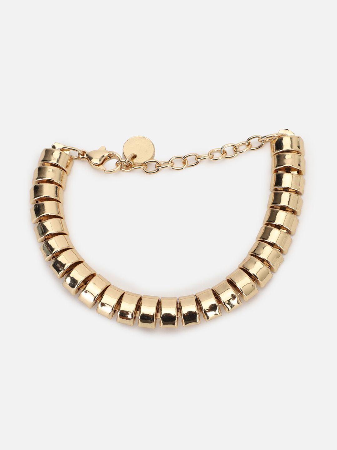 forever 21 women gold-toned bangle-style bracelet