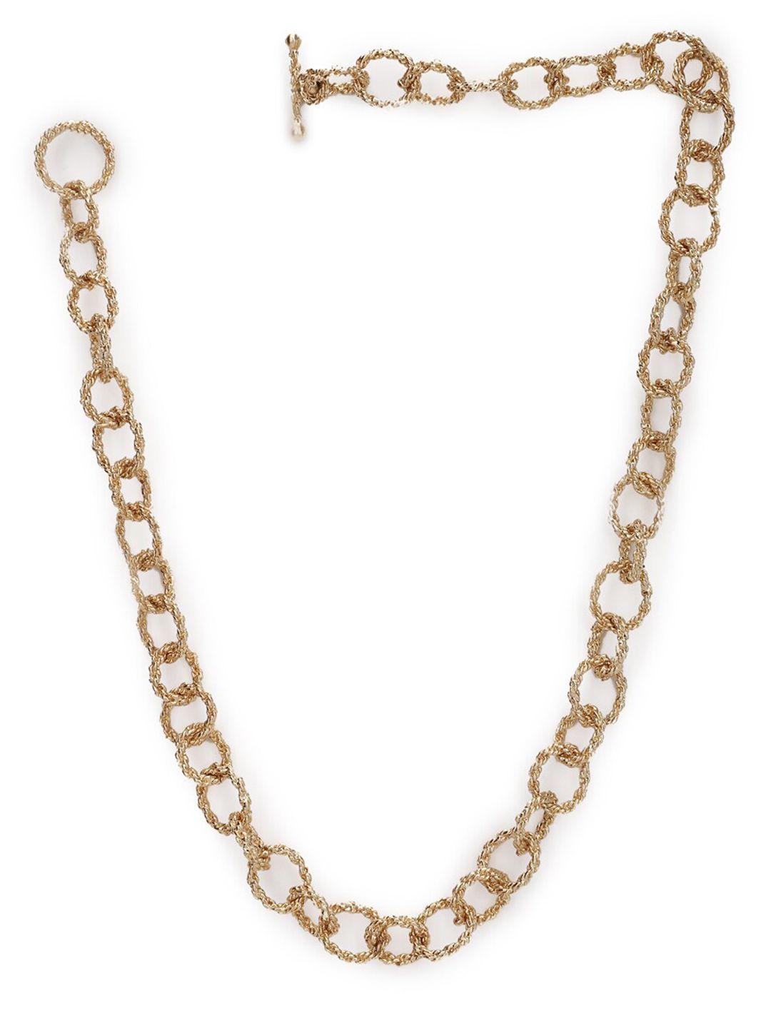 forever 21 women gold-toned minimal necklace