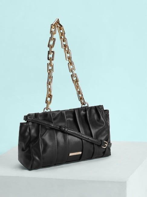 forever glam by pantaloons black hand bag