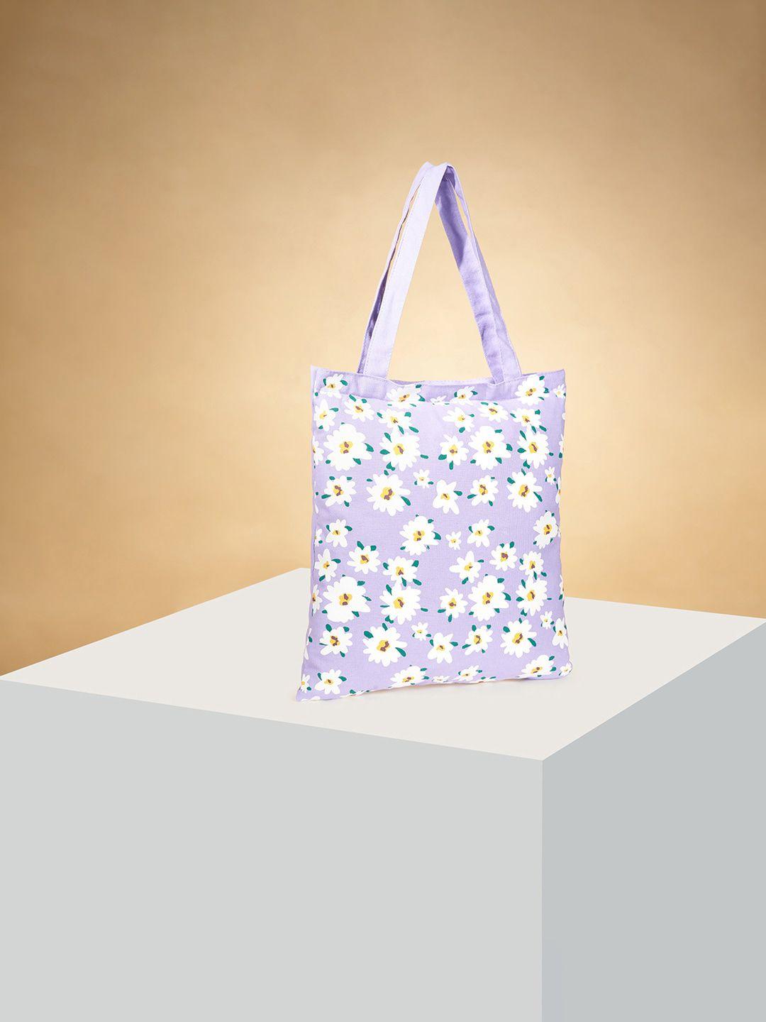 forever glam by pantaloons floral printed shopper tote bag