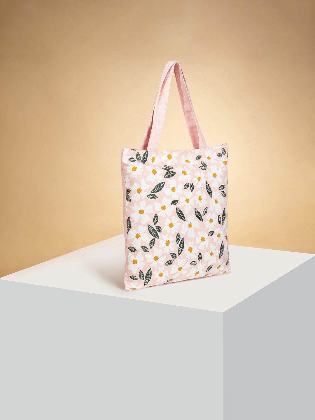 forever glam by pantaloons floral printed shopper tote bag