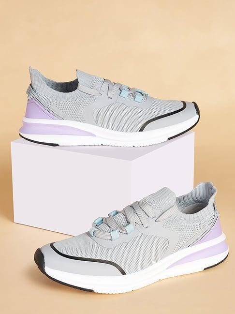 forever glam by pantaloons women's grey running shoes