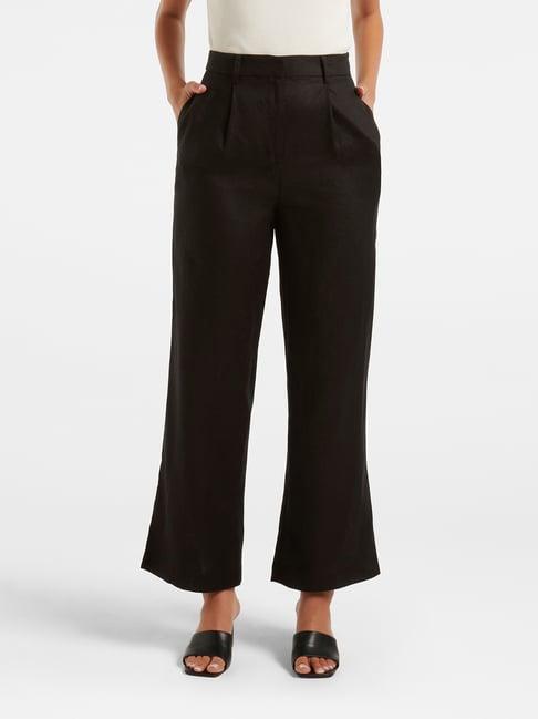 forever new black pleated trousers