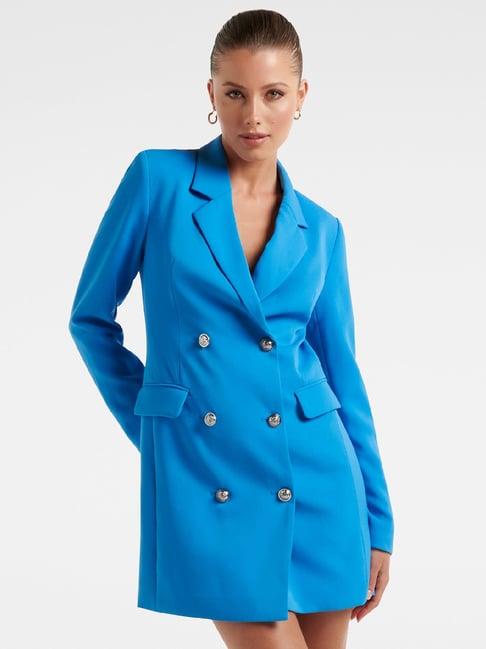 forever new blue blazer dress