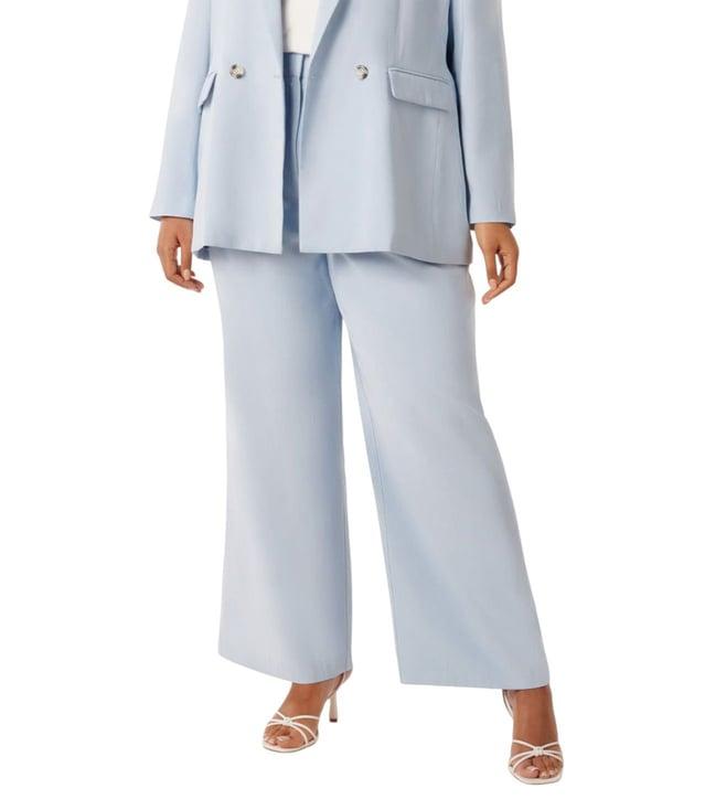 forever new blue suit bryn curve regular fit trousers
